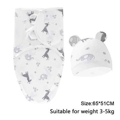Couverture emmaillotage bébé | Cocon Ajustable™
