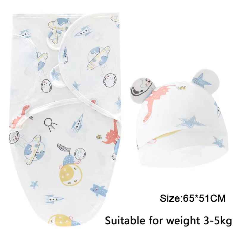 Couverture emmaillotage bébé | Cocon Ajustable™