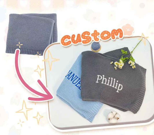 Couverture bébé | Coton Personnalisable™