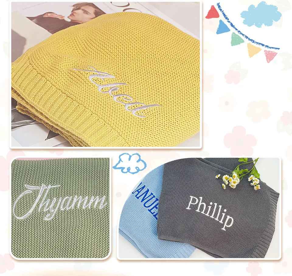 Couverture bébé | Coton Personnalisable™