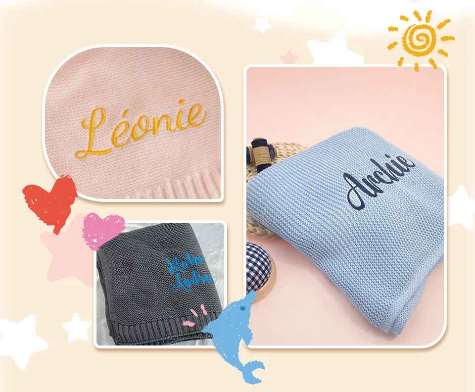 Couverture bébé | Coton Personnalisable™
