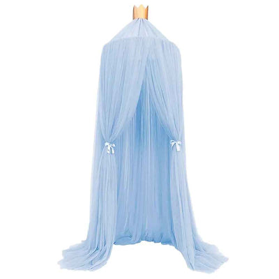 Ciel de lit bébé bleu