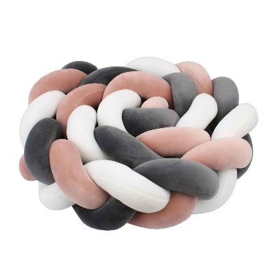 Tresse-de-lit-Protect-Cocon-boule-gris-blanc-marron