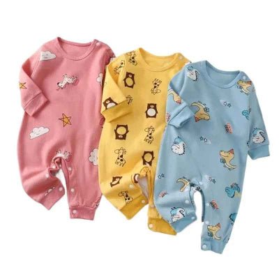 Turbulette naissance coton absolu bleu-jaune rose