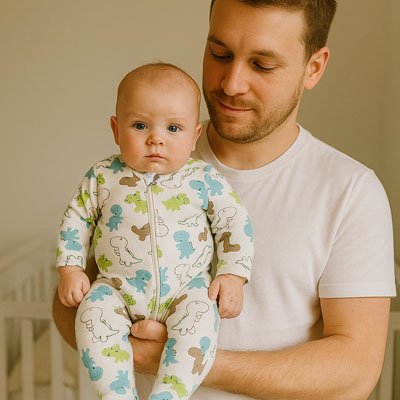 Bebe Pyjama bebe tenue Papa​ 
