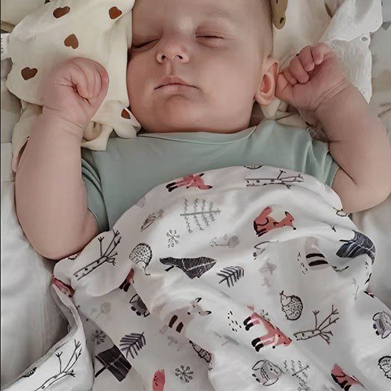 Couverture bébé | Douce Coton Bio - Jardin BéBé