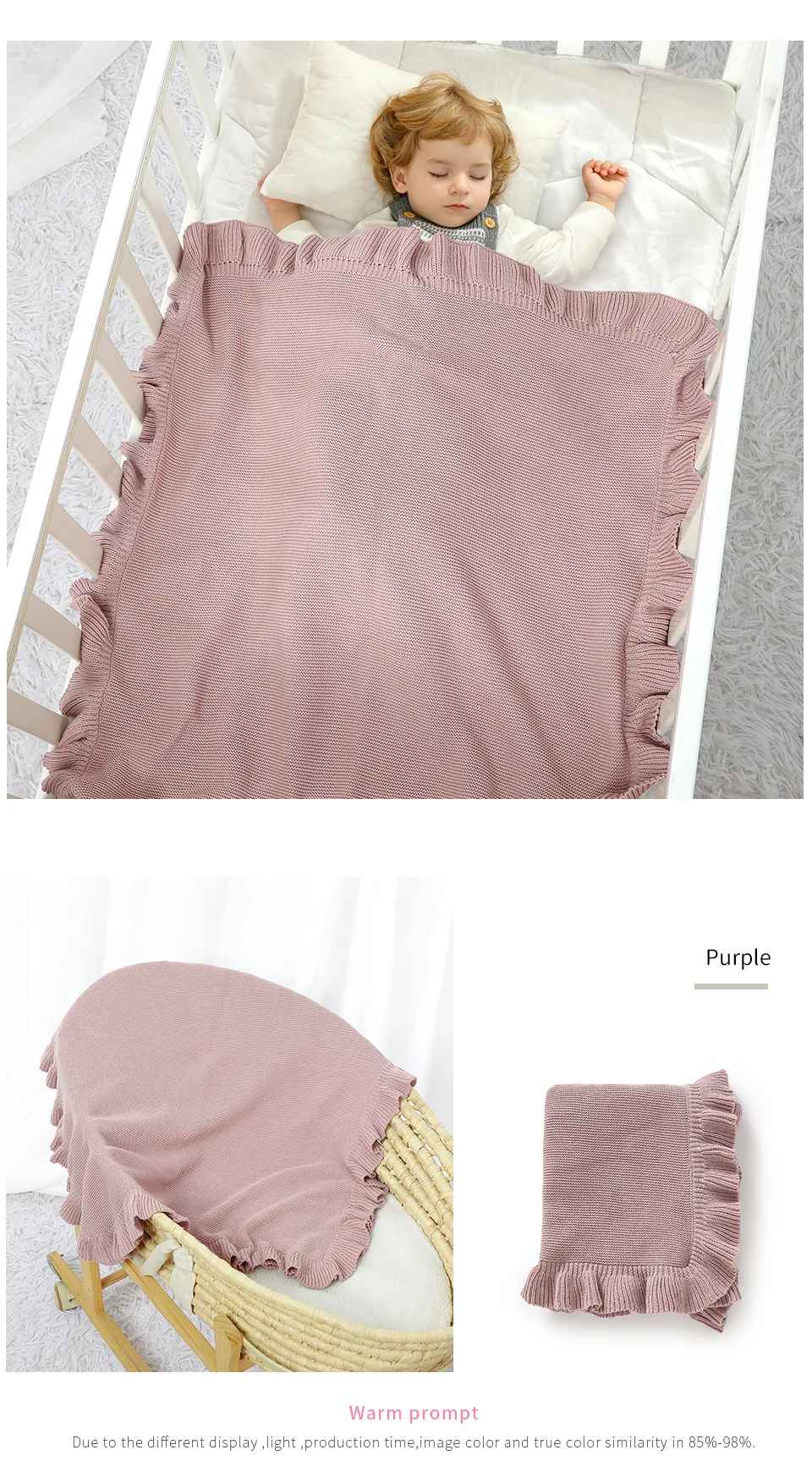 Couverture bebe | Douceur Coton Hypoallergénique - Jardin BéBé