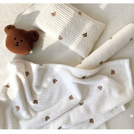Couverture bébé | Polaire de corail - Jardin BéBé