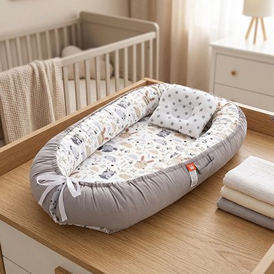 Reducteur de lit pour bebe posé commode langer bébé