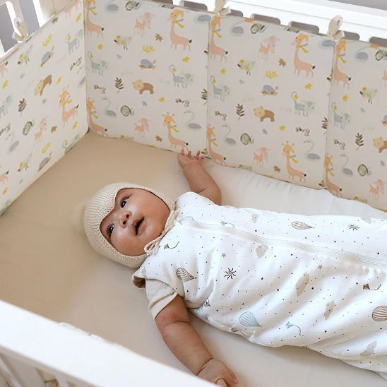 Tour de lit bébé | Coton Bio - Jardin BéBé