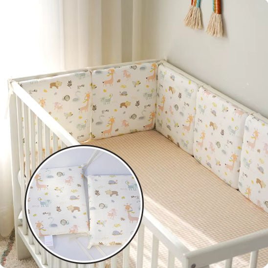 Tour de lit bébé étoilé en coton | Doux Rêves - Jardin BéBé