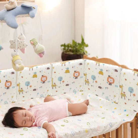 Tour de lit bébé étoilé en coton | Doux Rêves - Jardin BéBé