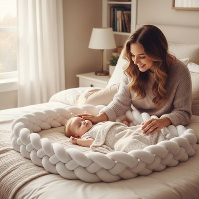 Tresse de lit bébé | Douillette - Jardin BéBé