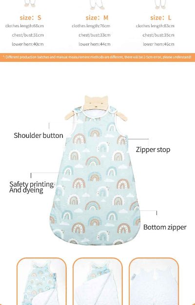 Turbulette bébé | Respirante Anti - Coup de Pied - Jardin BéBé